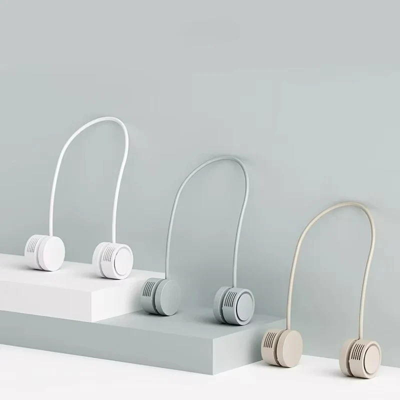 Bærbar Halsventilator: Kraftfuld Køling & Aromaterapi