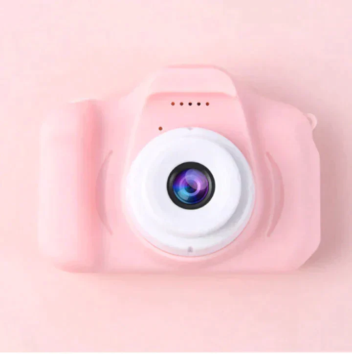 Kompakt 8MP Kamera med Retrolook & Mobiloverførsel