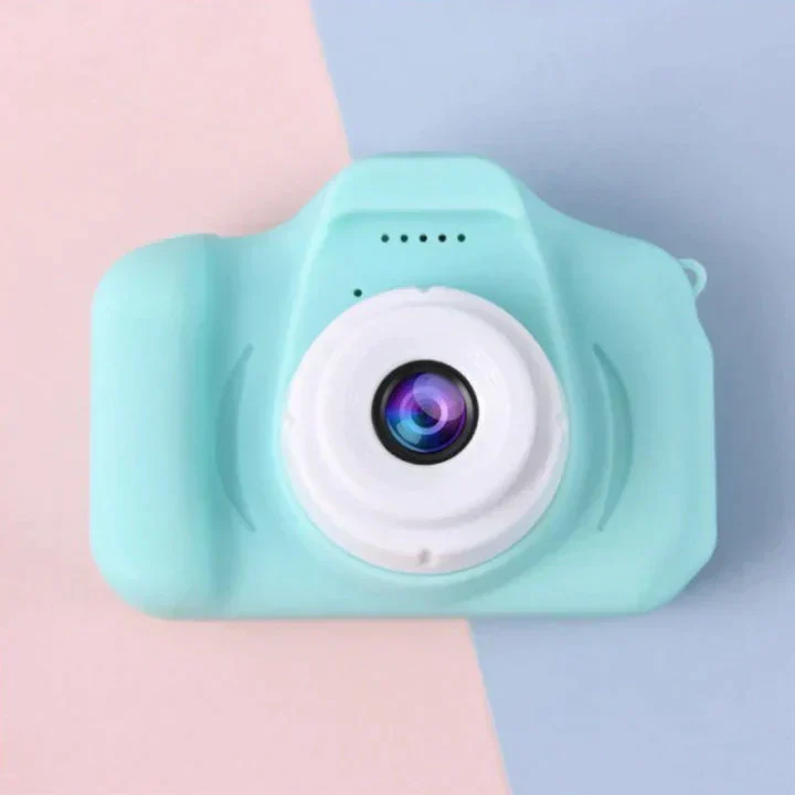 Kompakt 8MP Kamera med Retrolook & Mobiloverførsel