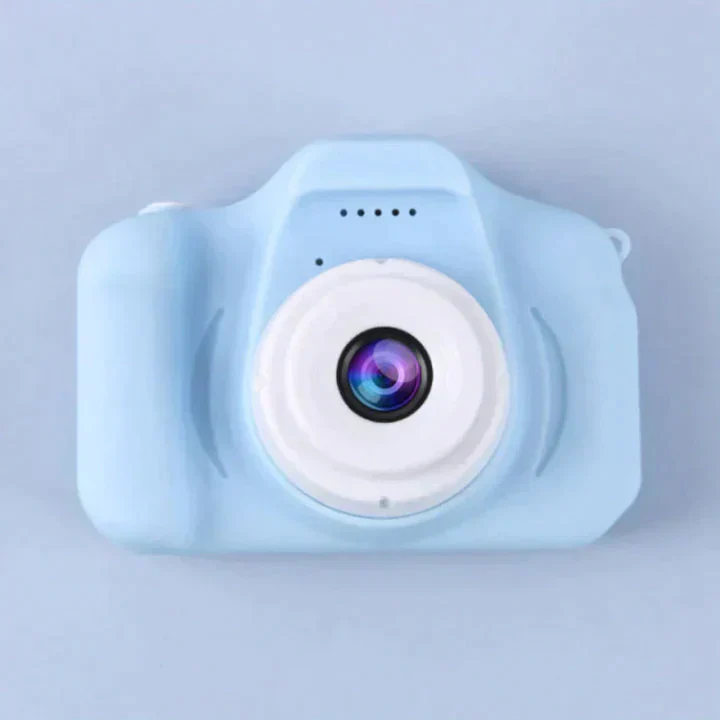 Kompakt 8MP Kamera med Retrolook & Mobiloverførsel
