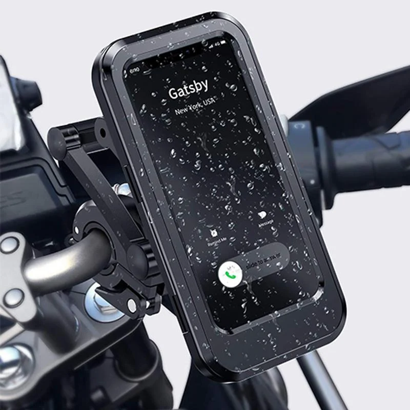 Vandtæt Cykel Telefonholder med Hurtig 15W Opladning