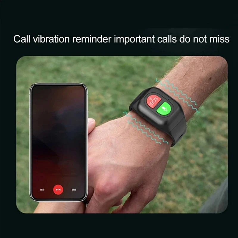 4G GPS Senior Ur med SOS Knap og Sundhedsovervågning