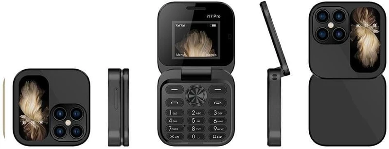 Kompakt Dual-SIM Mobiltelefon med HD Kamera og Lang Standby