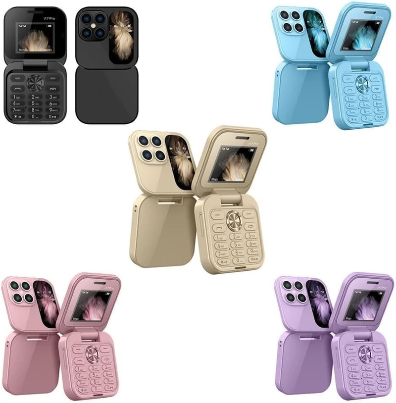 Kompakt Dual-SIM Mobiltelefon med HD Kamera og Lang Standby