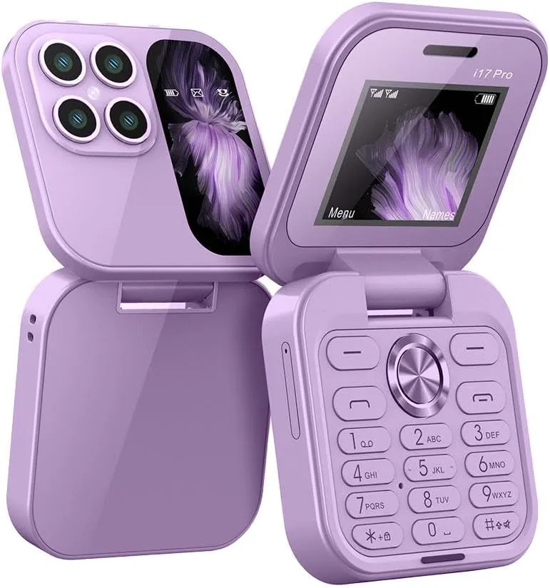 Kompakt Dual-SIM Mobiltelefon med HD Kamera og Lang Standby