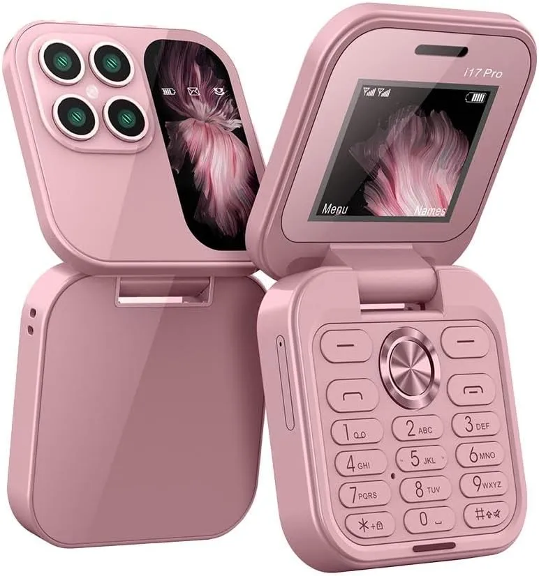 Kompakt Dual-SIM Mobiltelefon med HD Kamera og Lang Standby
