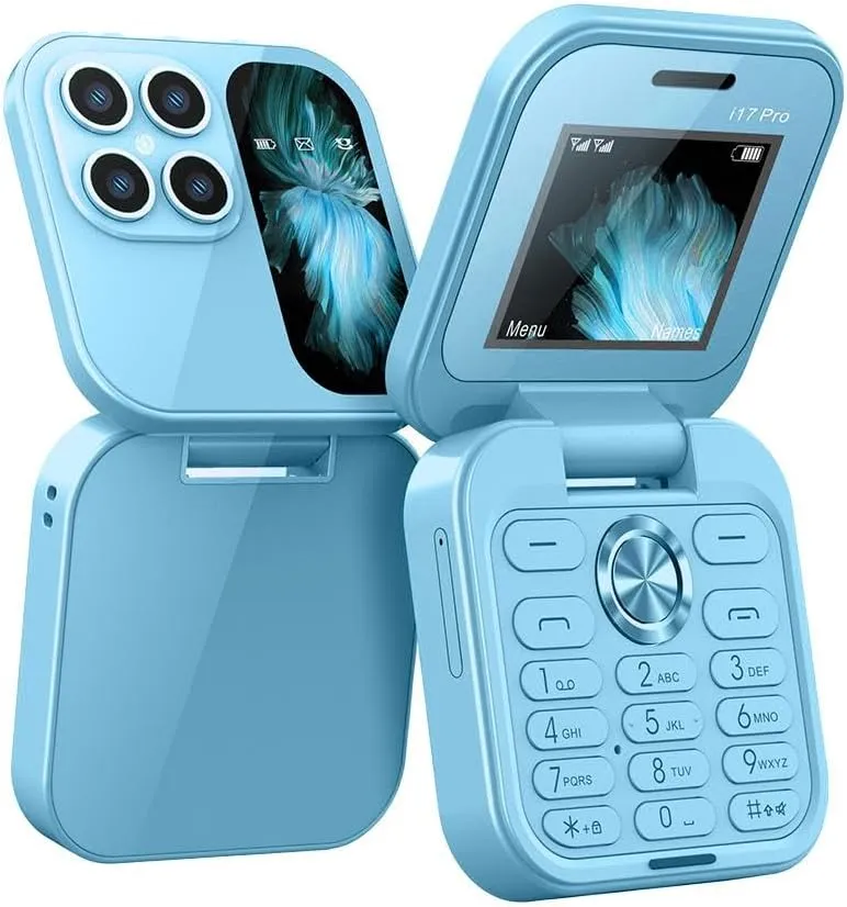 Kompakt Dual-SIM Mobiltelefon med HD Kamera og Lang Standby