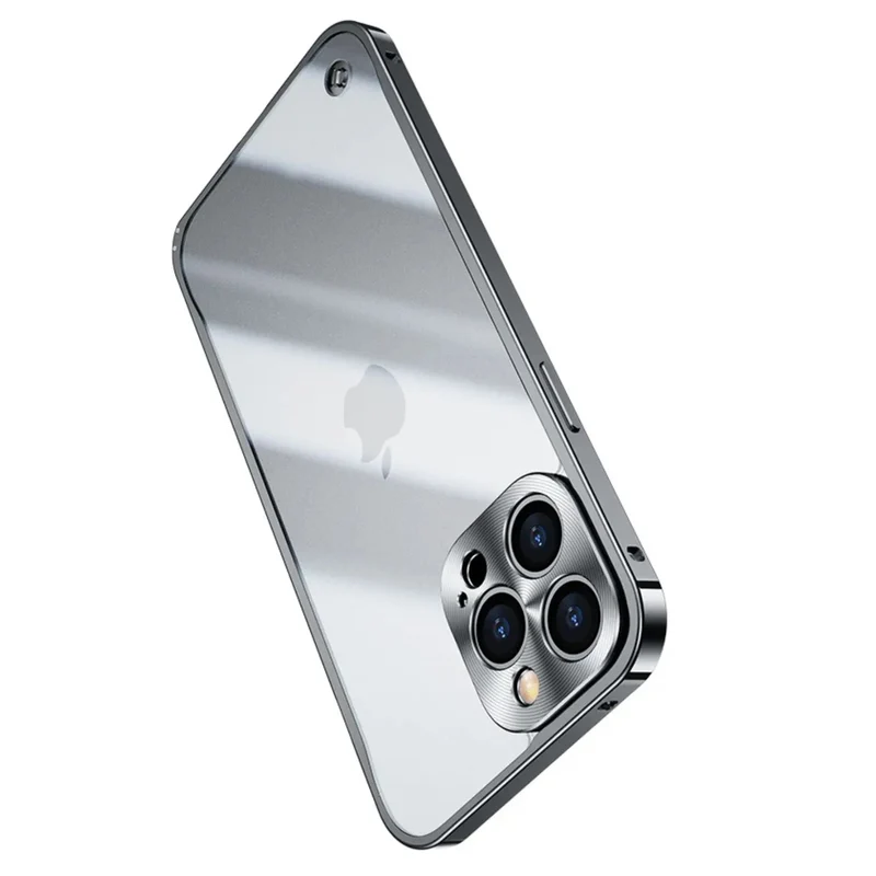 Elegant iPhone Pro Max Cover med Metal og MagSafe