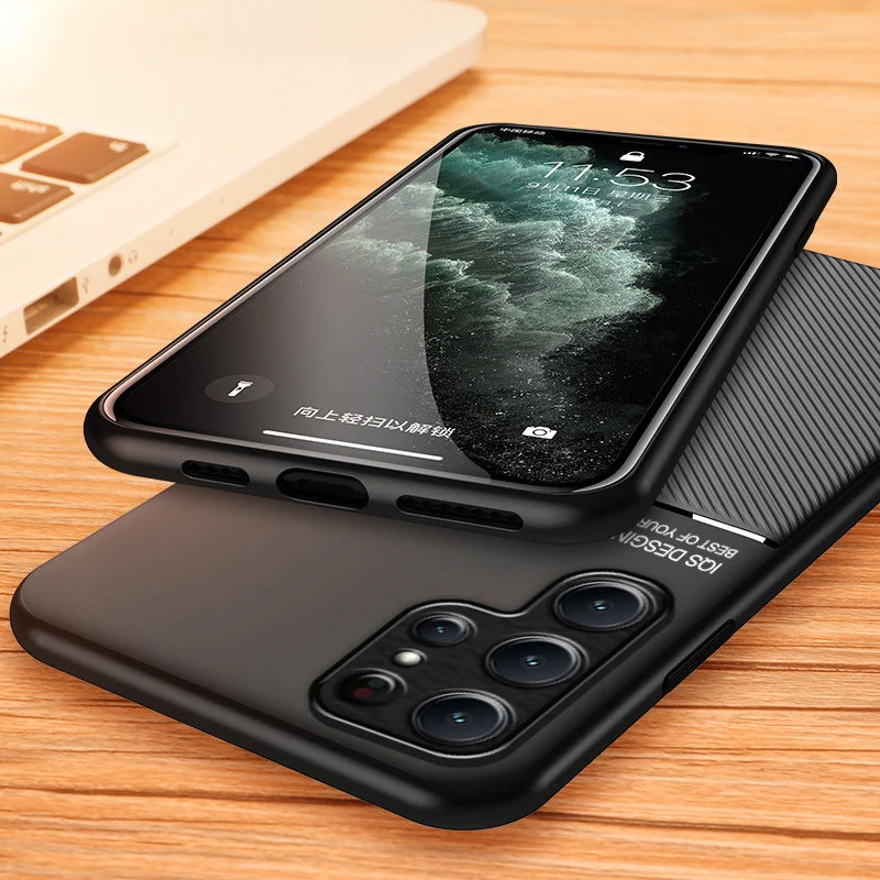 Stilfuld Anti-Fald Cover til Samsung – Ultimativ Beskyttelse