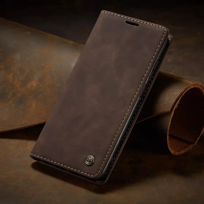 Elegant Samsung Læderetui med Kortplads og Magnetlukning
