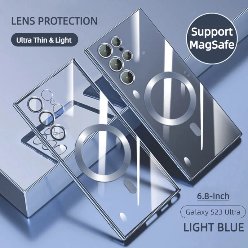 Slankt Magnetisk Cover til Samsung - Stærk Beskyttelse & Stil