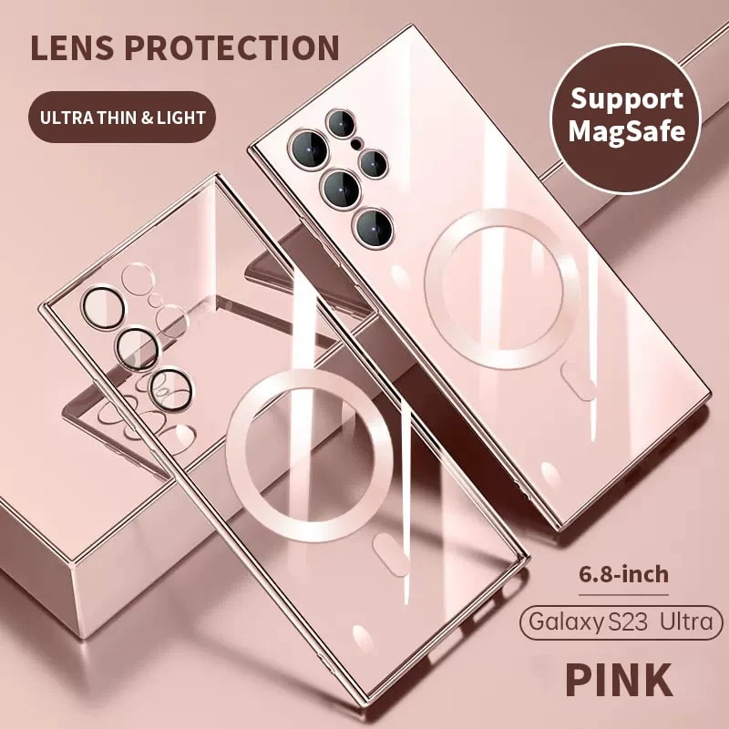 Slankt Magnetisk Cover til Samsung - Stærk Beskyttelse & Stil