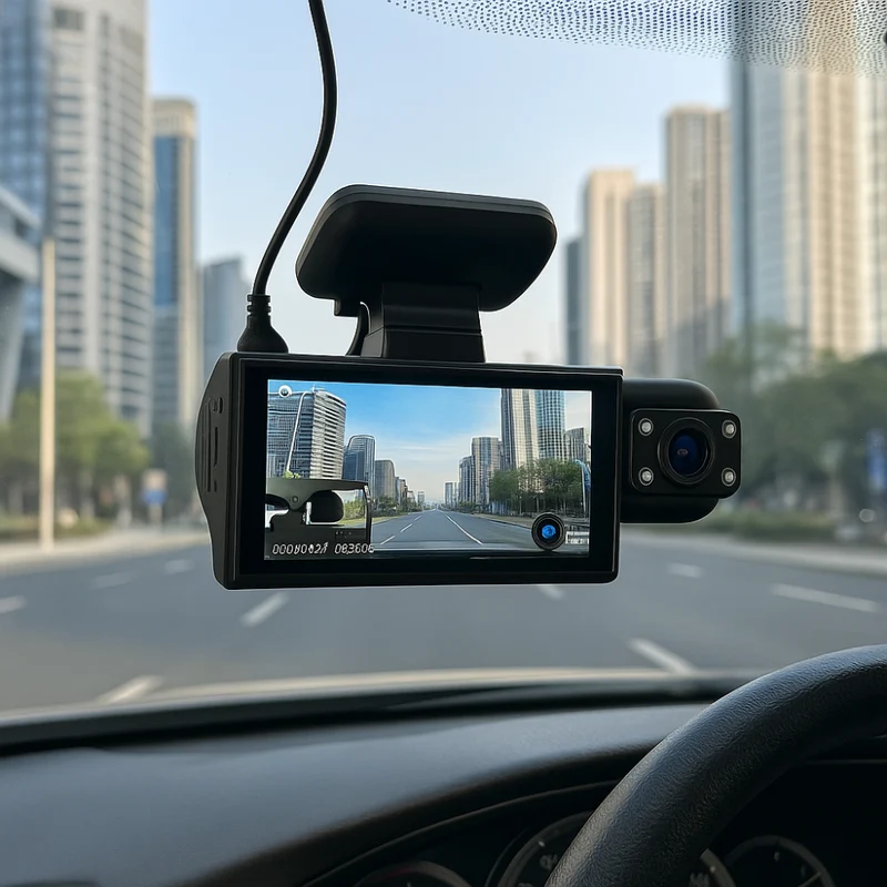 Avanceret Dobbeltlinse Dashcam med 1080p og WiFi