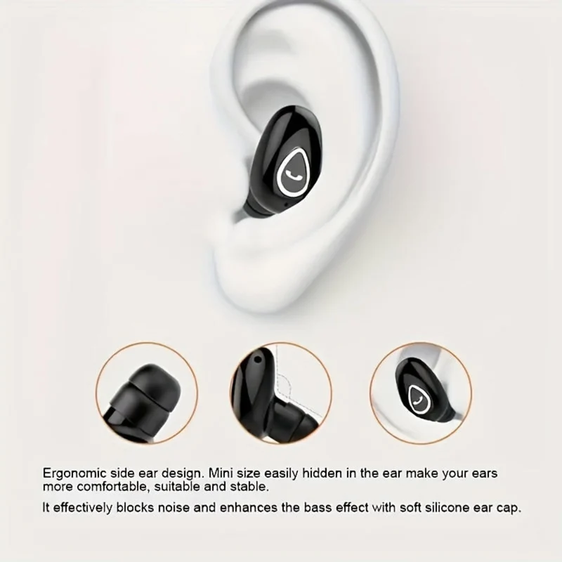 Trådløs Bluetooth Earbud med Klar Lyd & Komfortabel Pasform