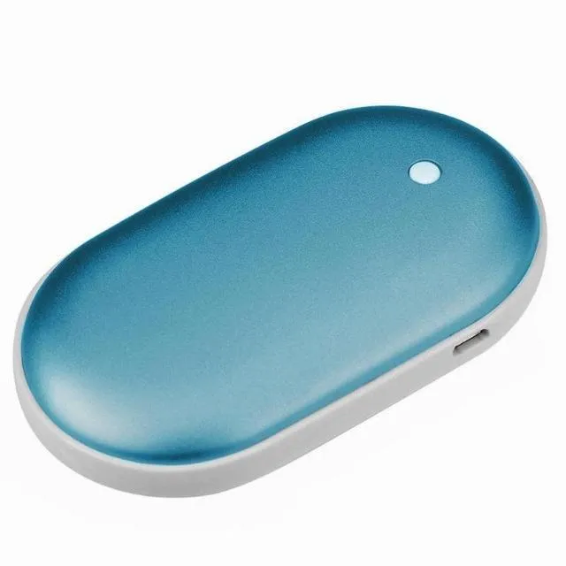Genopladelig Håndvarmer & Powerbank - Varm Komfort Overalt