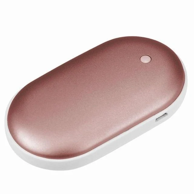 Genopladelig Håndvarmer & Powerbank - Varm Komfort Overalt