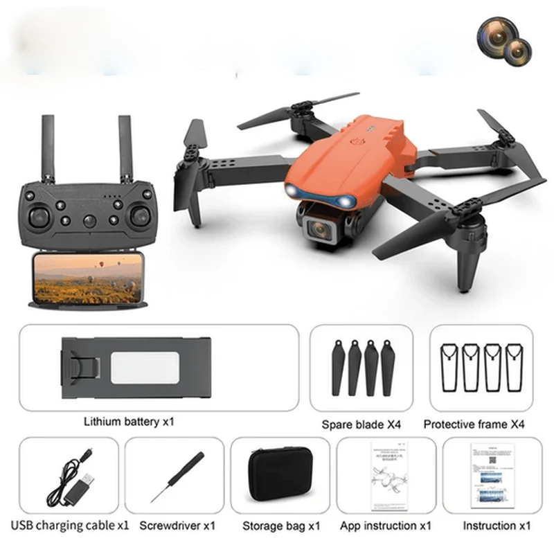 4K UHD Drone med Lang Batteritid til Luftfotografering