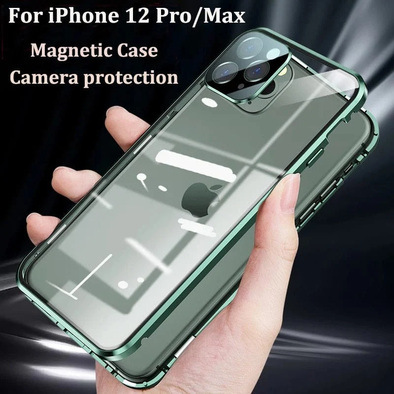 Robust iPhone-cover med 360° beskyttelse og linsebeskytter