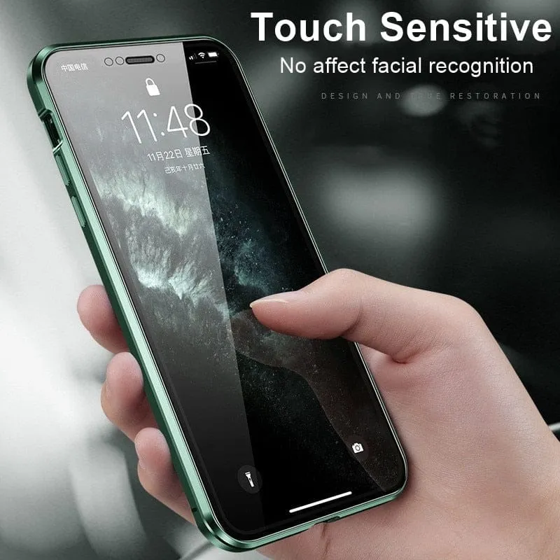 Robust iPhone-cover med 360° beskyttelse og linsebeskytter