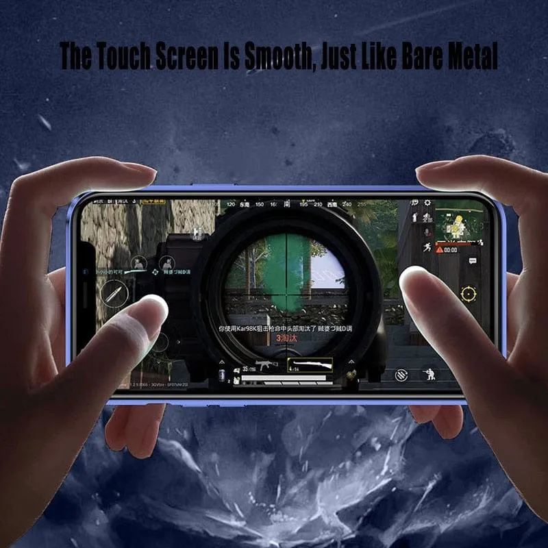 Robust iPhone-cover med 360° beskyttelse og linsebeskytter