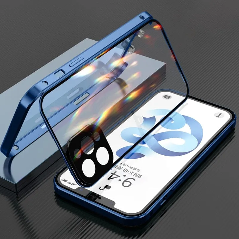 Robust iPhone-cover med 360° beskyttelse og linsebeskytter
