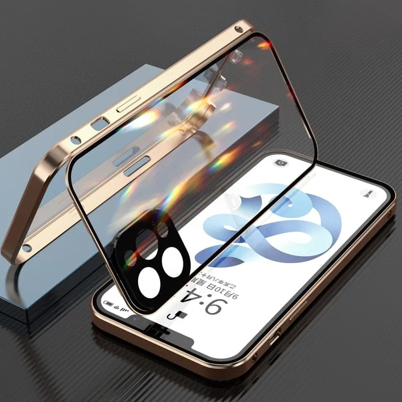 Robust iPhone-cover med 360° beskyttelse og linsebeskytter