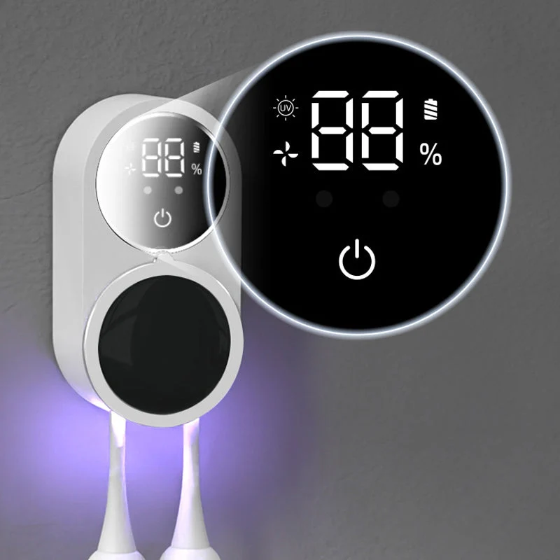 Kompakt UV Tandbørste Sterilisator med Sensor for Renhed