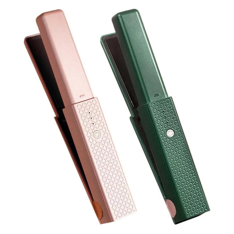 Trådløs Mini Glattejern med Hurtig USB-opladning - Salonfinish