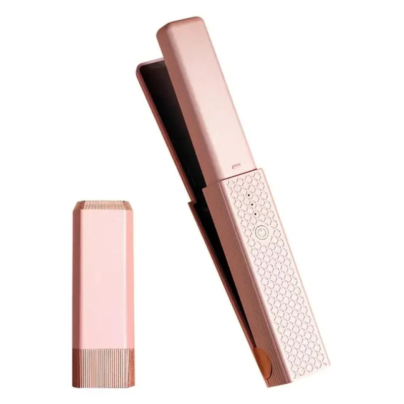Trådløs Mini Glattejern med Hurtig USB-opladning - Salonfinish