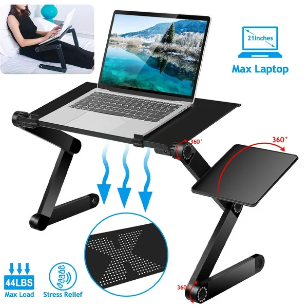 Ergonomisk Laptop Stand | Justerbar & Fleksibel | Reducer Belastning
