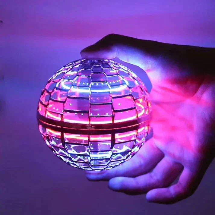 Flyvende Kugle med LED Lys – Magisk Sjov for Alle