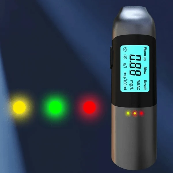 Digital Alkoholtester med USB Opladning – Hurtig & Hygiejnisk