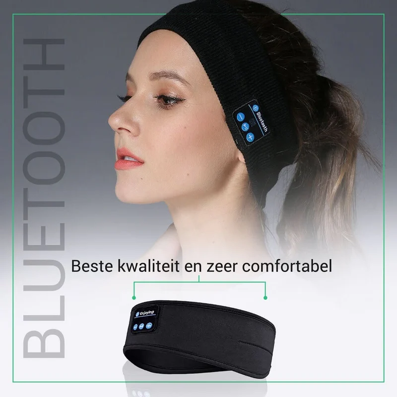 Trådløst Søvnbånd med Bluetooth for Dybere Søvn og Afslapning