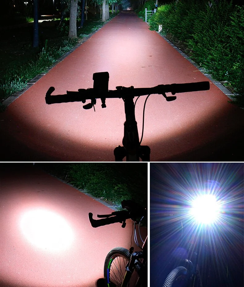 Multifunktionel Cykeltilbehør med Telefonholder & LED Lys