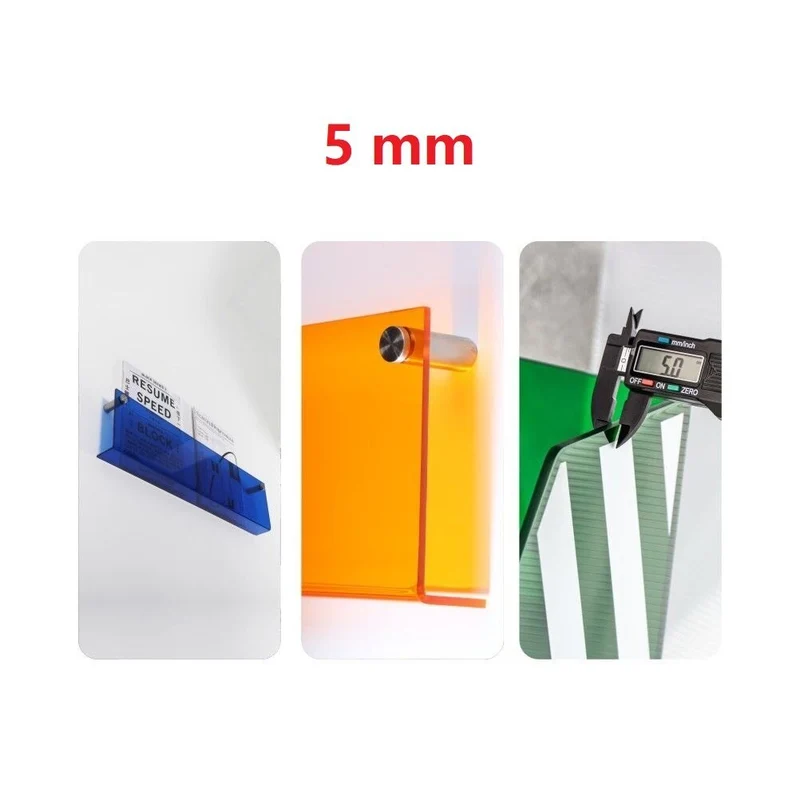 Væghængt Akryl Magasinholder - Minimalistisk og Elegant