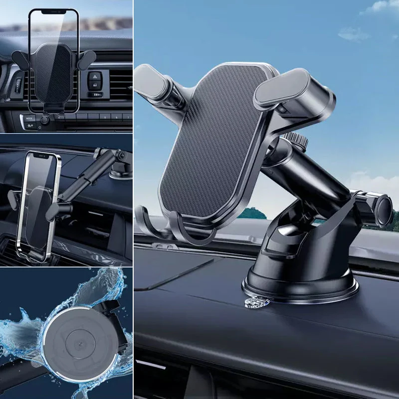 Justerbar Biltelefonholder med Sikker Dashboardmontering