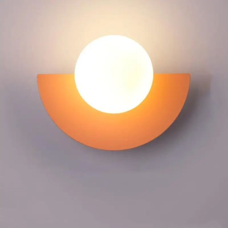 Moderne Væglampe med Blødt Lys – Stilfuld Geometrisk Design