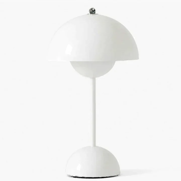 Nordisk Bordlampe i Svampeform – Justerbar Lysstyrke