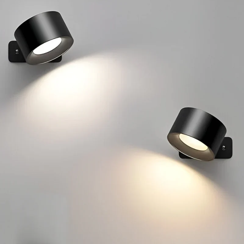 Trådløs Magnetisk Væglampe med Justerbart LED Lys
