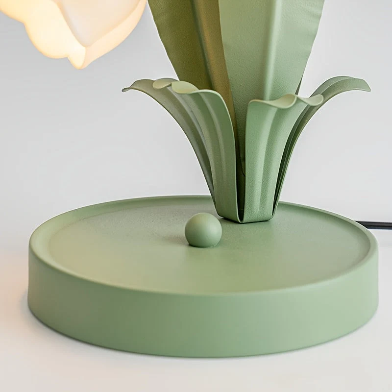 Romantisk Blomsterlampe med USB – Blød, Hvidt Lys
