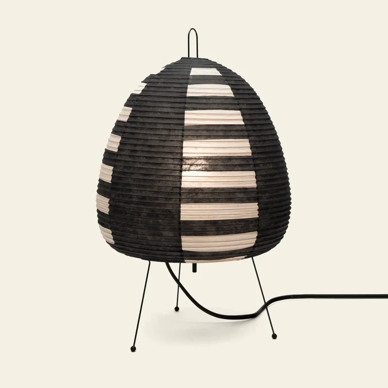 Japansk Papirlampe med Blødt Lys og Stabilt Design