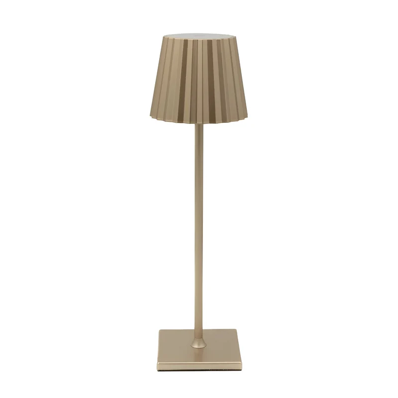 Ledningsfri LED Bordlampe med Touch-Dæmper og Moderne Design