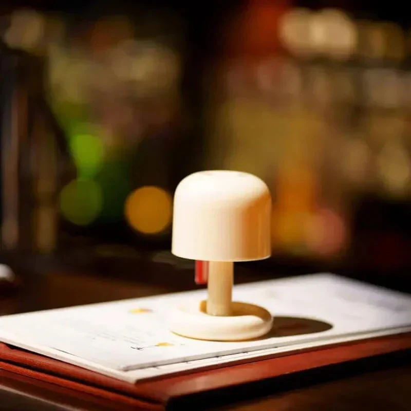 Bærbar Solnedgangs Lampe med Indbygget USB Opladning