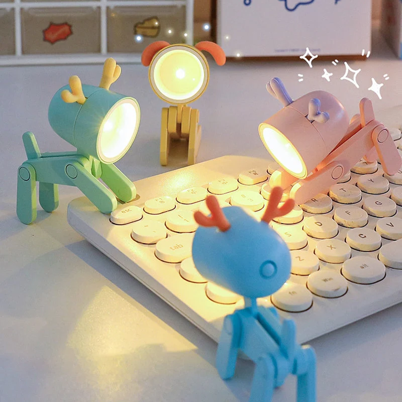 Sjov LED Natlampe med Blødt Lys til Børneværelset