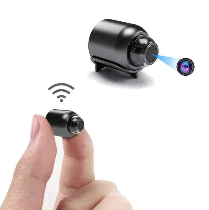 Mini WiFi Kamera med 1080P HD & Natvision - Sikkerhed Hjemme