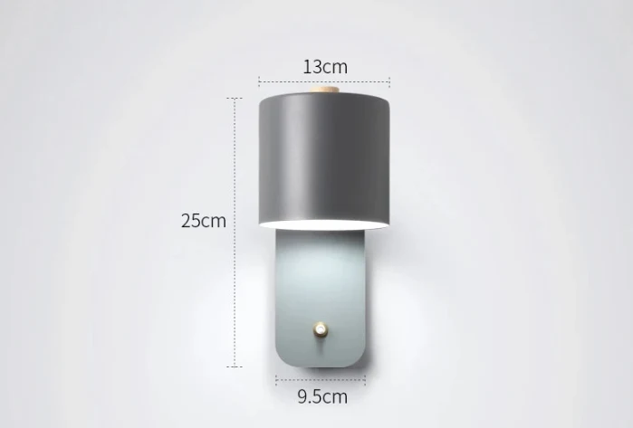 Justerbar LED Væglampe med Minimalistisk Design