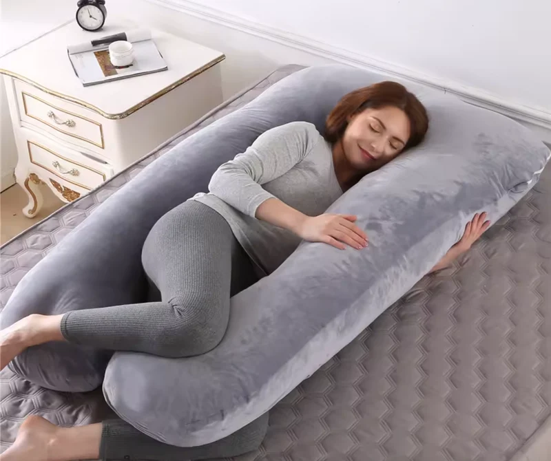 Ergonomisk Graviditetspude – Støtte til Hele Kroppen