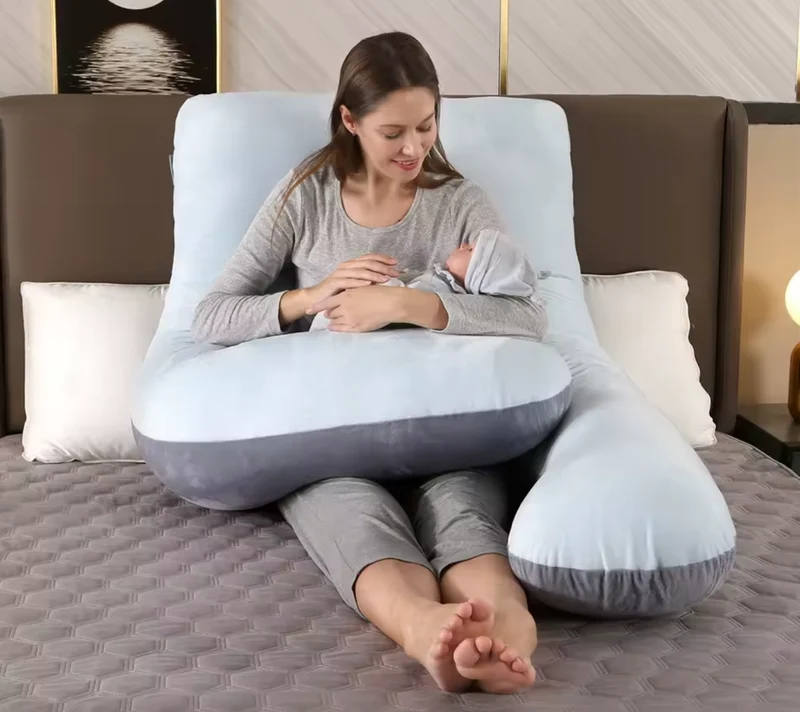 Ergonomisk Graviditetspude – Støtte til Hele Kroppen