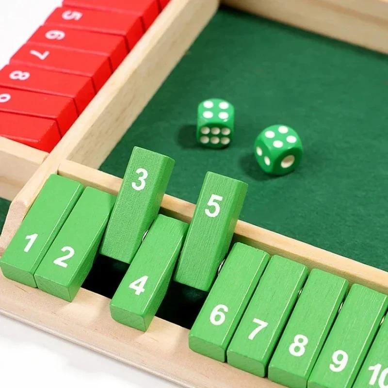 Shut the Box – Familiespil med 4 Spillersjov og Læring
