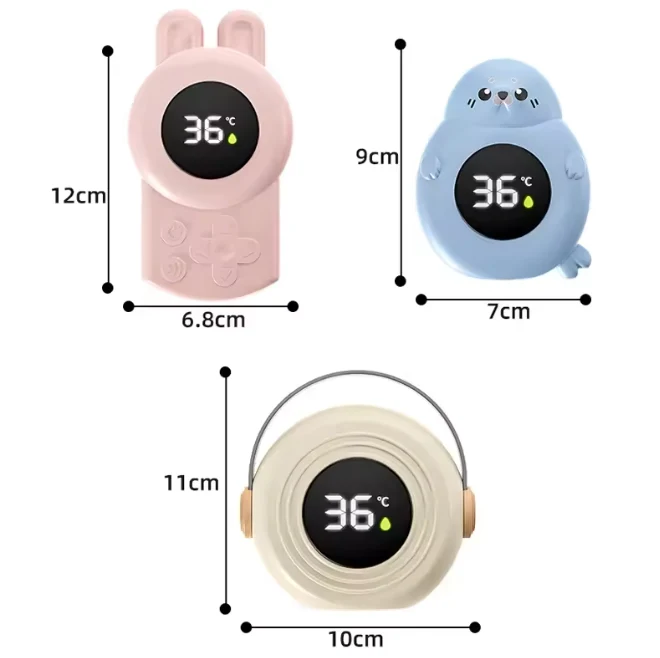 Sikkert og Sjovt Badetermometer til Babyer med LED Display
